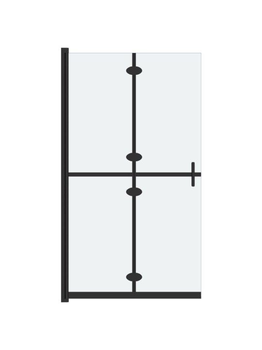 Walk-in suihkuseinä kokoontaittuva ESG-huurrelasi 70x190 cm