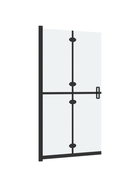 Walk-in suihkuseinä kokoontaittuva ESG-huurrelasi 80x190 cm