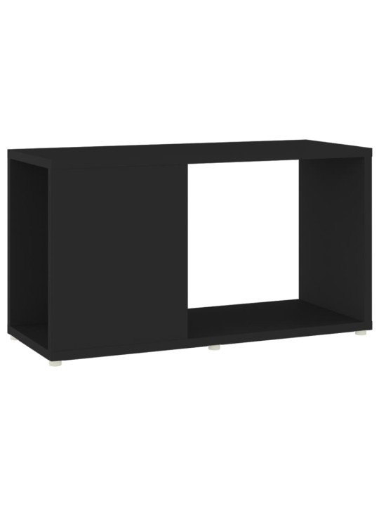 TV-taso musta 60x24x32 cm lastulevy