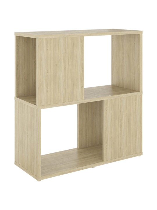 Kirjahylly sonoma-tammi 60x24x63 cm lastulevy