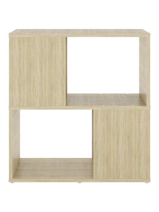 Kirjahylly sonoma-tammi 60x24x63 cm lastulevy