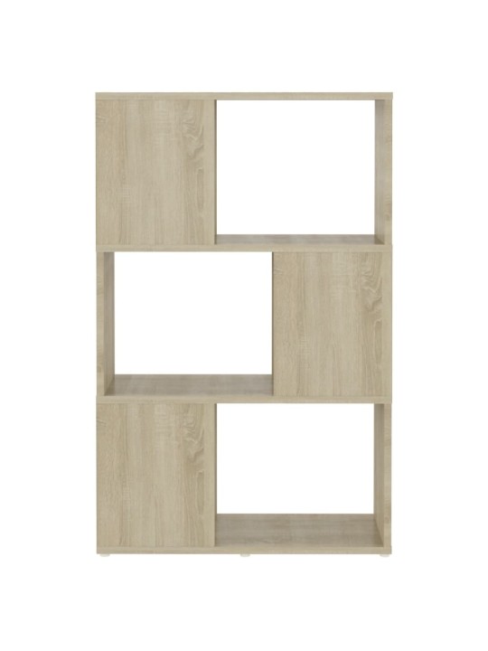 Kirjahylly/tilanjakaja sonoma-tammi 60x24x94 cm lastulevy