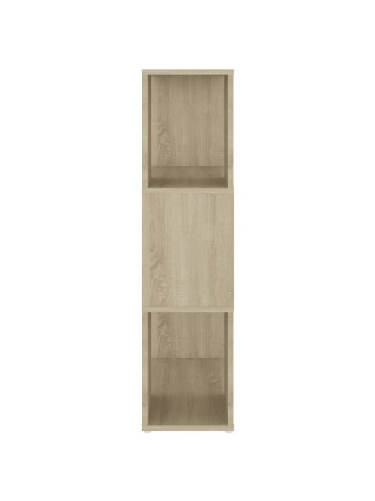 Kirjahylly/tilanjakaja sonoma-tammi 60x24x94 cm lastulevy