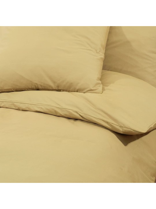 Pussilakanasetti taupe 200x200 cm kevyt mikrokuitu