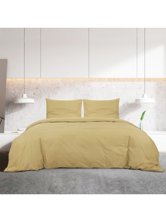 Pussilakanasetti taupe 260x240 cm kevyt mikrokuitu