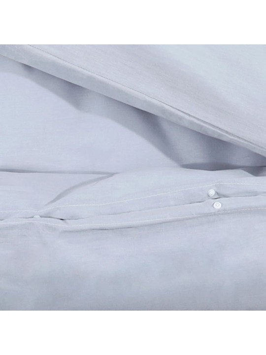 Pussilakanasetti harmaa 260x220 cm puuvilla
