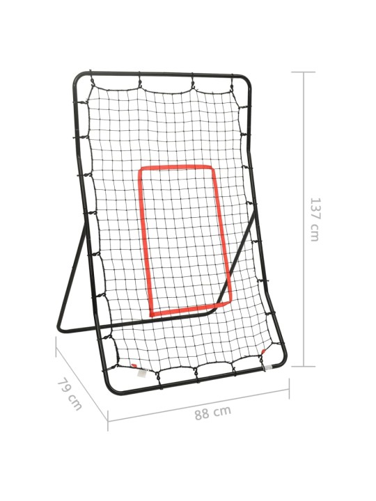 Softball palauttaja 88x79x137 cm Teräs