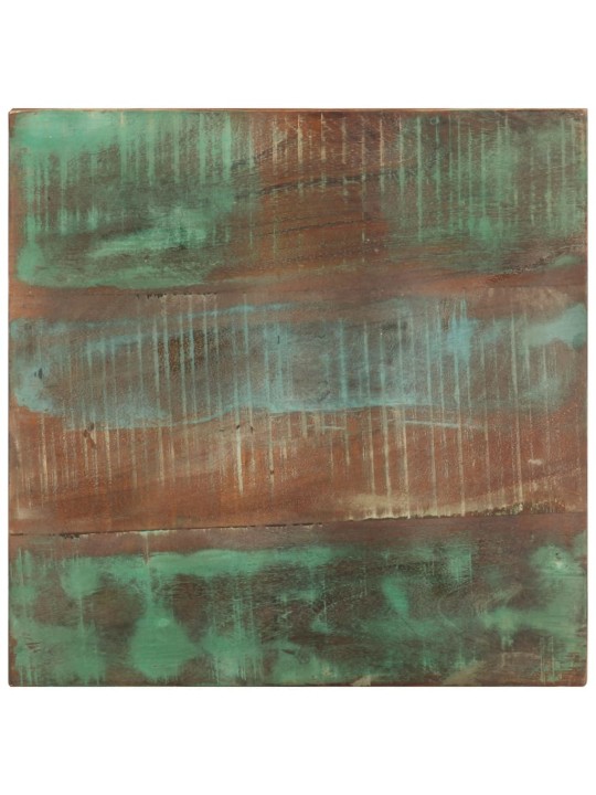 Sivupöytä pyörillä 40x40x42 cm kierrätetty täyspuu