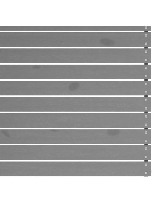 13-osainen Puutarhasohvasarja harmaa täysi mänty
