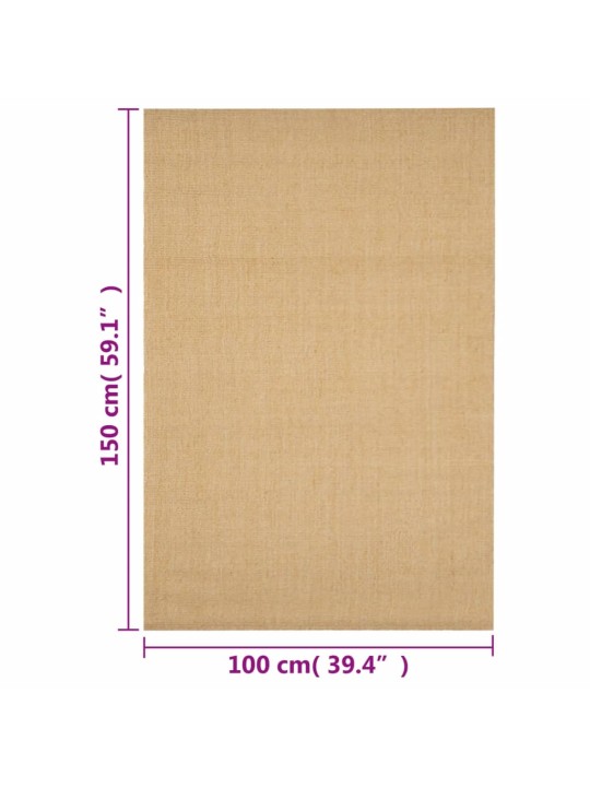 Matto luonnollinen sisal 80x150 cm