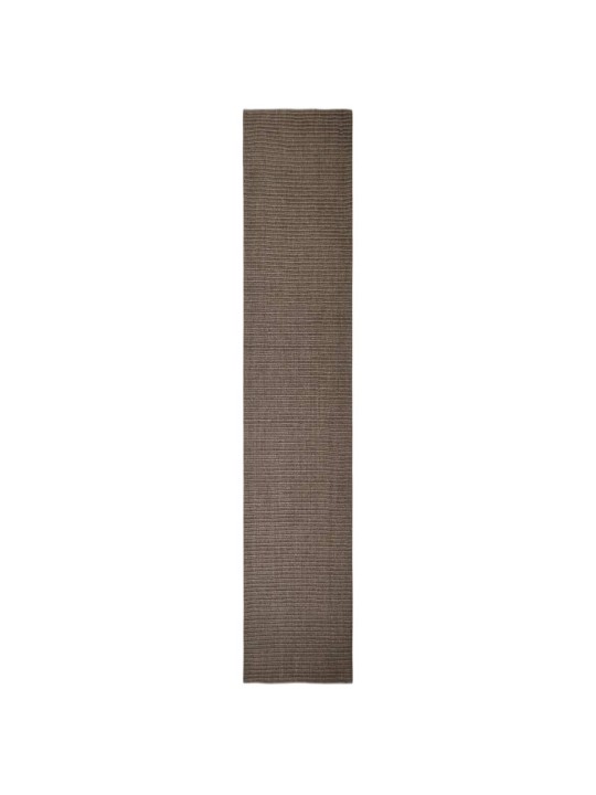 Matto luonnollinen sisal 66x350 cm ruskea