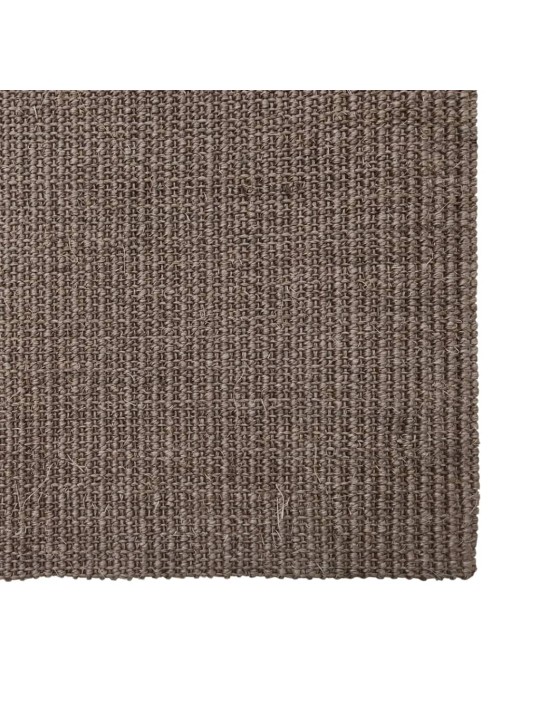 Matto luonnollinen sisal 66x350 cm ruskea