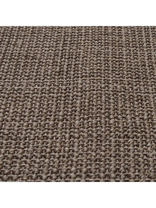 Matto luonnollinen sisal 80x150 cm ruskea