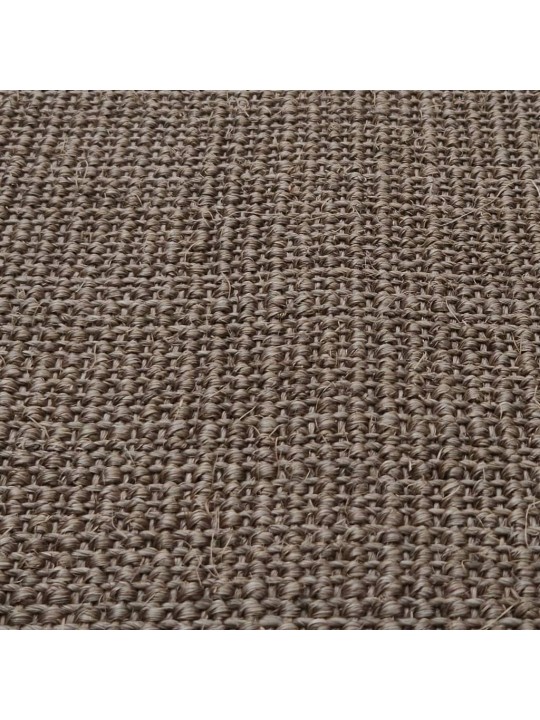 Matto luonnollinen sisal 80x300 cm ruskea