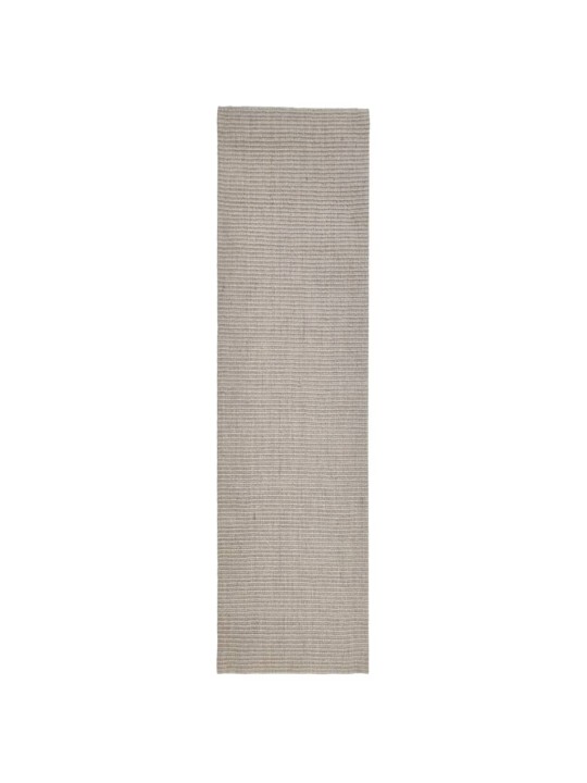 Matto luonnollinen sisal 80x300 cm hiekka