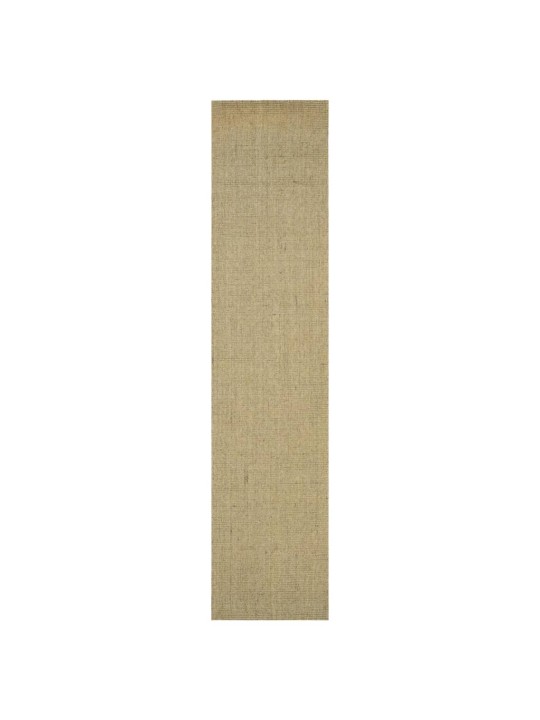 Matto luonnollinen sisal 66x300 cm vihreä