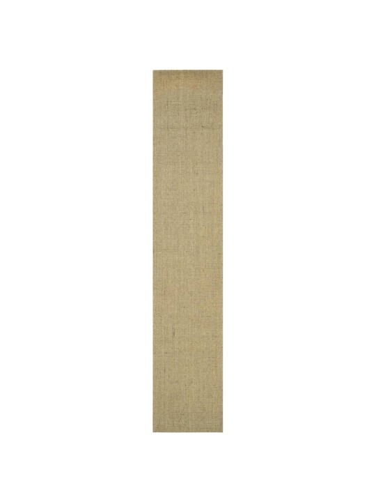 Matto luonnollinen sisal 66x350 cm vihreä