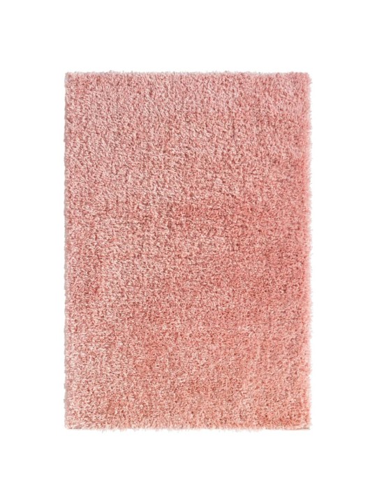 Korkeanukkainen Shaggy matto pinkki 160x230 cm 50 mm