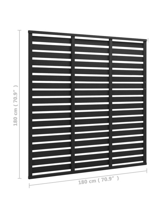 Aitapaneeli WPC 180x180 cm musta