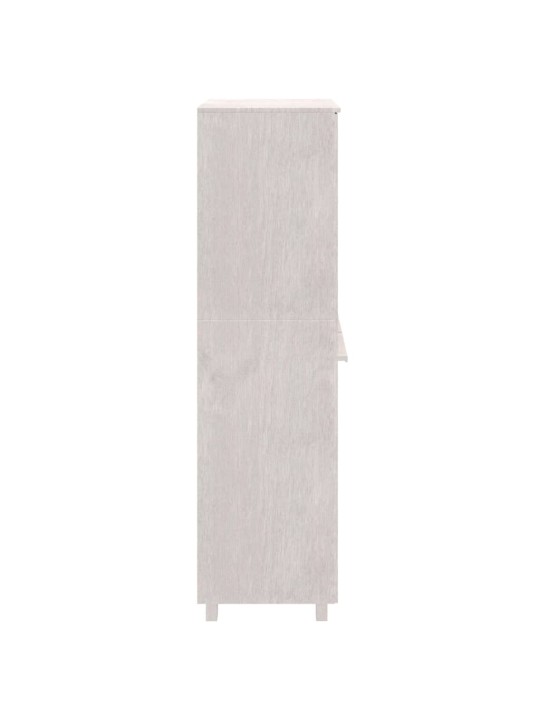 Vaatekaappi HAMAR valkoinen 89x50x180 cm täysi mänty