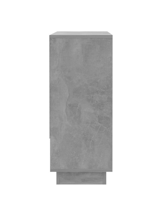 Senkki betoninharmaa 97x31x75 cm lastulevy