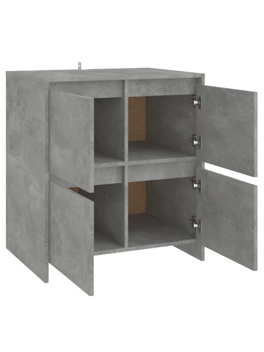 Senkki betoninharmaa 70x41x75 cm tekninen puu