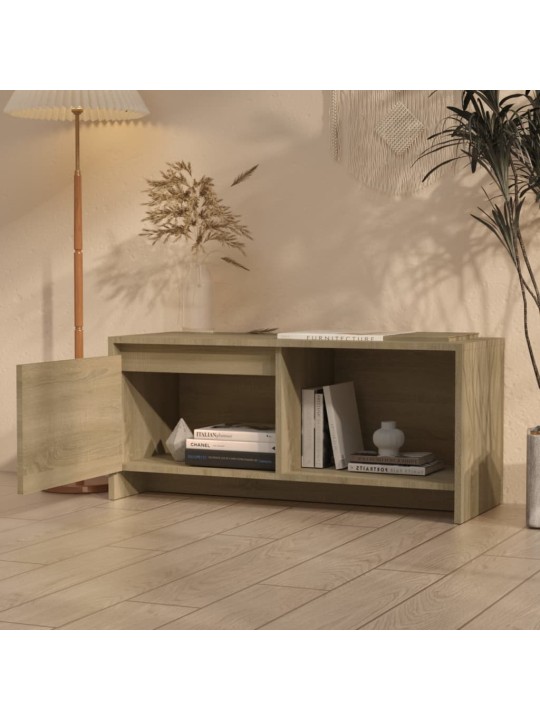 Tv-taso sonoma tammi 90x35x40 cm tekninen puu