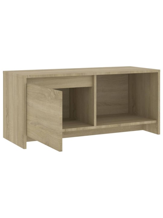 Tv-taso sonoma tammi 90x35x40 cm tekninen puu