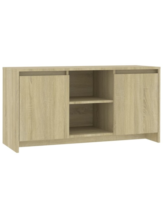 TV-taso Sonoma-tammi 102x37,5x52,5 cm lastulevy