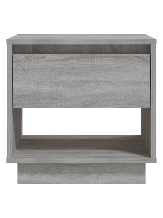 Yöpöytä harmaa sonoma 45x34x44 cm lastulevy