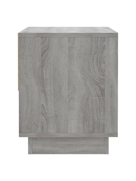 Yöpöytä harmaa sonoma 45x34x44 cm lastulevy