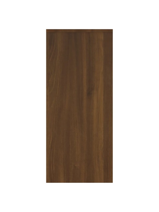Senkki ruskea tammi 102x33x75 cm tekninen puu
