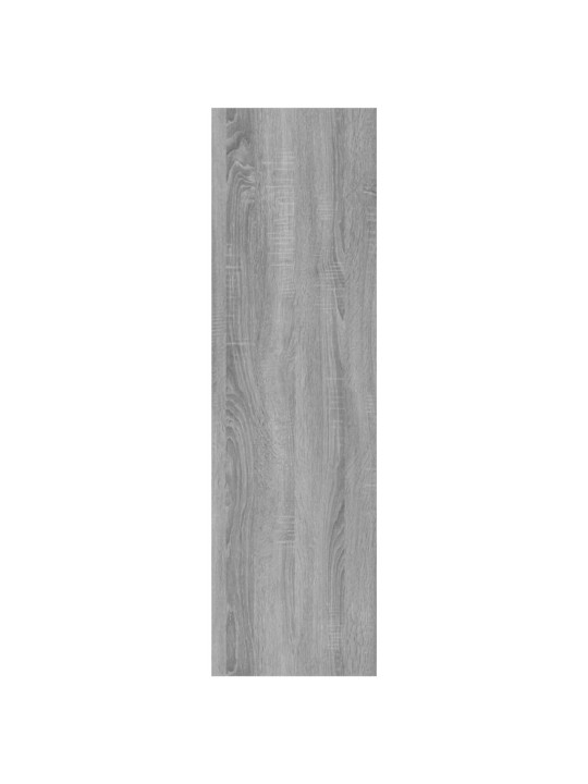 Kirjahylly/tilanjakaja harmaa sonoma 40x30x103 cm lastulevy