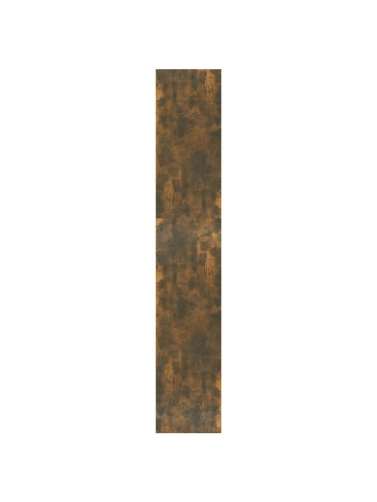 Kirjahylly/tilanjakaja savutammi 60x30x166 cm tekninen puu