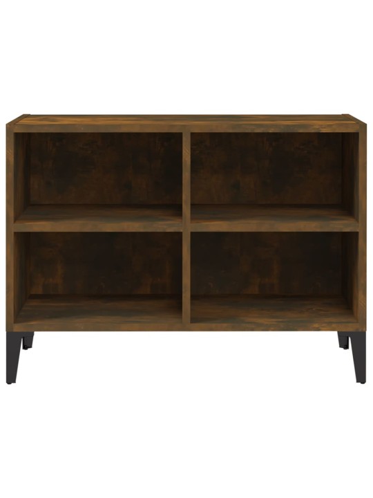 Tv-taso metallijaloilla savutammi 69,5x30x50 cm