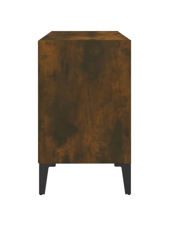 Tv-taso metallijaloilla savutammi 69,5x30x50 cm