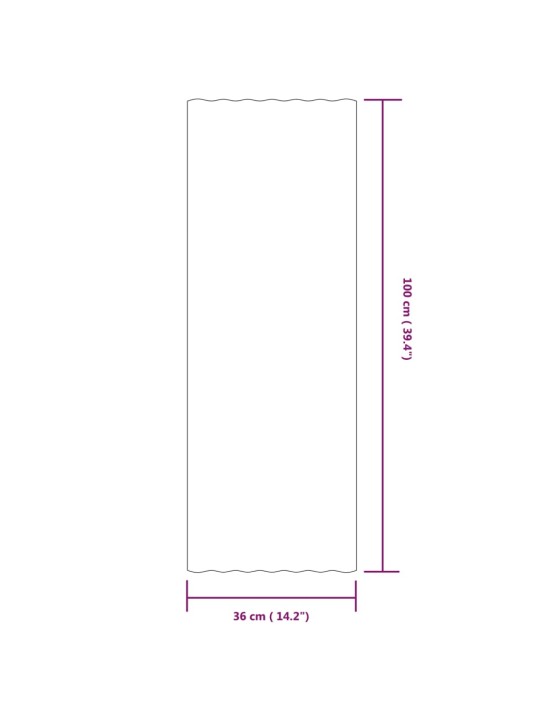 Kattopaneeli 12 kpl jauhemaalattu teräs harmaa 100x36 cm