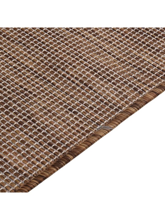 Ulkomatto Flatweave 80x150 cm ruskea