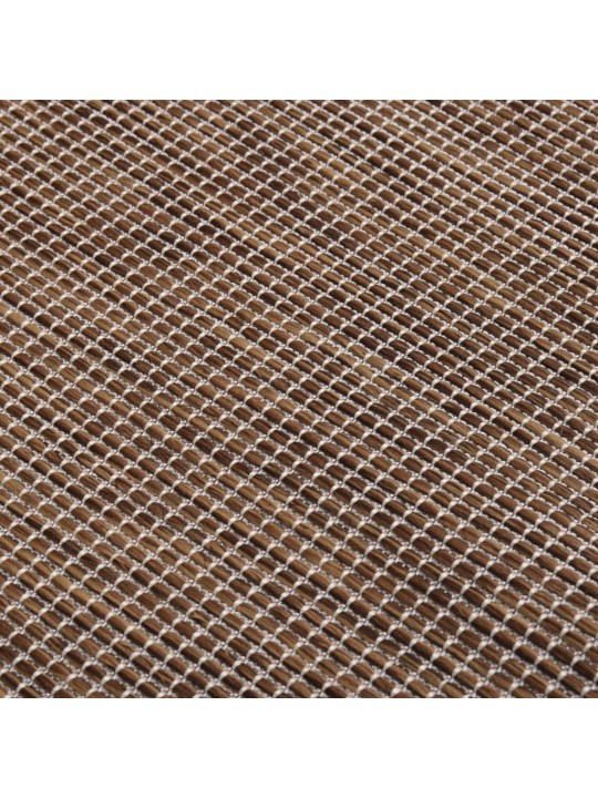 Ulkomatto Flatweave 80x150 cm ruskea