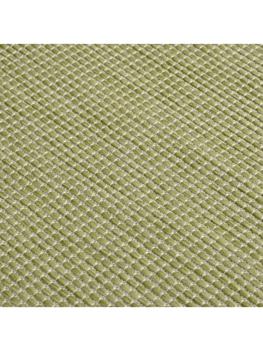 Ulkomatto Flatweave 80x150 cm vihreä