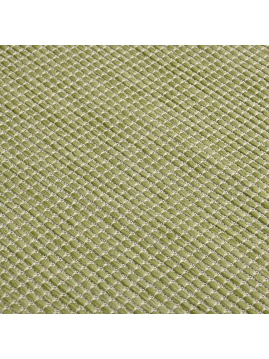 Ulkomatto flatweave 120x170 cm vihreä