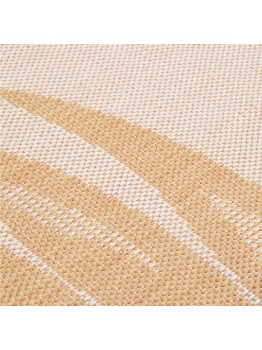 Ulkomatto Flatweave 80x150 cm lehtikuvio