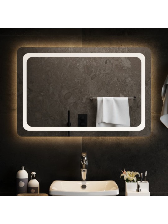 Kylpyhuoneen LED-peili 90x60 cm