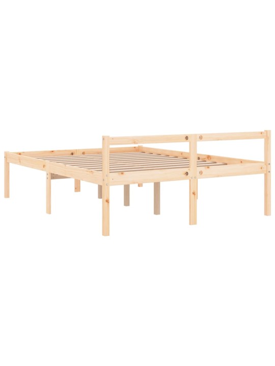 Vanhusten sänky 120x190 cm small double täysi mänty