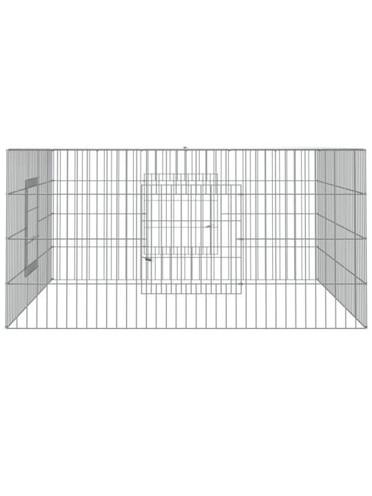 Kanihäkki 110x110x55 cm galvanoitu rauta