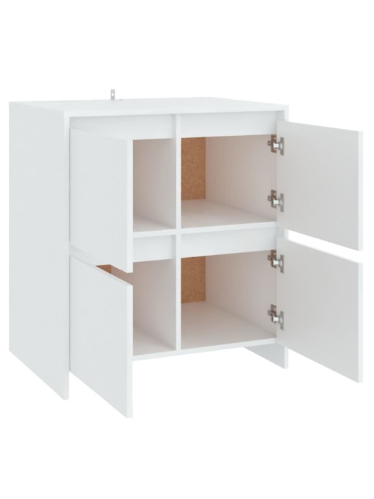 Senkit 2 kpl valkoinen 70x41x75 cm tekninen puu