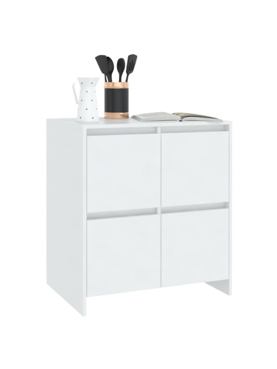 Senkit 2 kpl valkoinen 70x41x75 cm tekninen puu