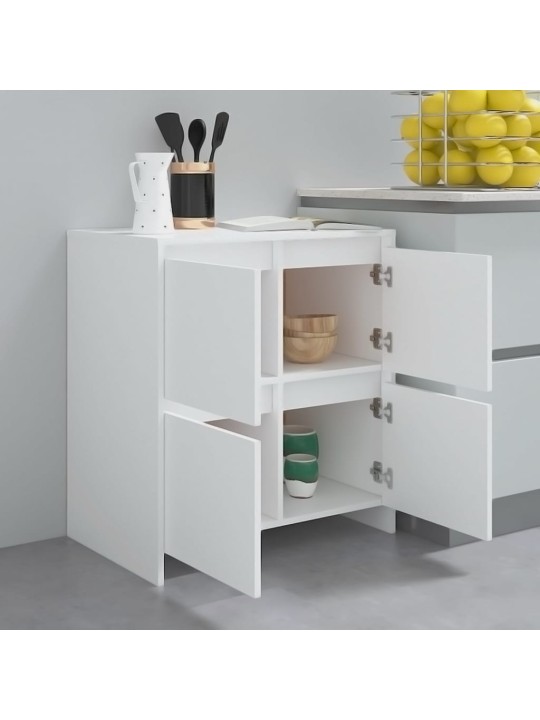 Senkit 2 kpl valkoinen 70x41x75 cm tekninen puu