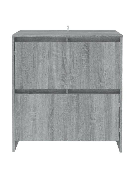 Senkit 2 kpl harmaa sonoma 70x41x75 cm tekninen puu