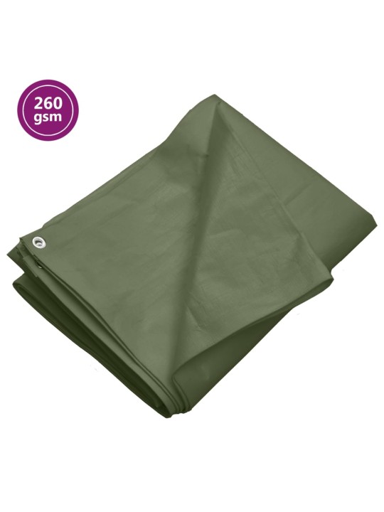 Pressu 260 g/m² 4x4 m vihreä hdpe